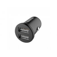 Încărcător auto MCDODO, cu două porturi USB, pentru Apple iPhone / iPad / iPod - negru
