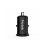 Încărcător auto MCDODO, cu două porturi USB, pentru Apple iPhone / iPad / iPod - negru