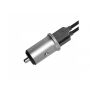 Încărcător auto MCDODO, cu două porturi USB, pentru Apple iPhone / iPad / iPod - argintiu