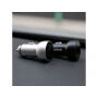 Încărcător auto MCDODO, cu două porturi (5V / 3.4A) şi display LED, pentru Apple iPhone / iPad / iPod - negru