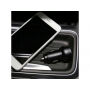 Încărcător auto MCDODO, cu două porturi (5V / 3.4A) şi display LED, pentru Apple iPhone / iPad / iPod - negru