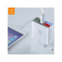 Încărcător MCDODO, cu trei porturi USB display digital, pentru Apple iPhone / iPad / iPod - alb