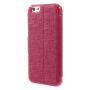 Husă MEILAITE din piele, cu clips magnetic, pentru Apple iPhone 6 / 6S – rose