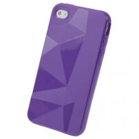 Husă de protecţie pentru iPhone 4 / 4S – violetă