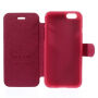 Husă MEILAITE din piele, cu clips magnetic, pentru Apple iPhone 6 / 6S – rose