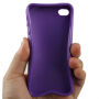 Husă de protecţie pentru iPhone 4 / 4S – violetă