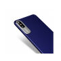 Carcasă de protecţie MCDODO, cu strat de protecţie din aluminiu pentru cameră, pentru Apple iPhone XS / iPhone X - albastru