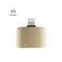 Reducţie MCDODO, cu conector lightning şi jack 3.5, pentru Apple iPhone - auriu
