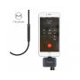 Reducţie MCDODO, cu doi conectori lightning, pentru Apple iPhone - negru