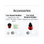 Accesorii MCDODO la suportul magnetic de telefon, pentru Apple iPhone - clip magnetic / autocolant / lavetă de curăţare
