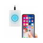 Powerbank MCDODO 8000mAh cu încărcare wireless, pentru Apple iPhone - alb