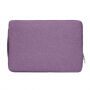Servietă universală, cu fermoar, pentru iPad până la 13" / MacBook până la 14" - violet