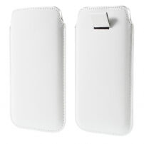 Buzunar / husă pentru Apple iPhone SE (2020/2022) / 8 / 7 / 6S / 6 – alb