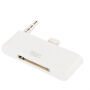 Reducţie/adaptor cu 30 pini, conector la lightning cu conector audio jack 3,5 mm, pentru iPhone 6 Plus / 6S Plus – albă
