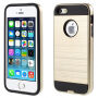 Husă 2 în 1, pentru Apple iPhone 5 / 5S / SE (2016) - auriu