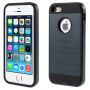 Husă 2 în 1, pentru Apple iPhone 5 / 5S / SE (2016) - albastru