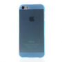Husă transparentă pentru Apple iPhone S5 / 5S / SE (2016) - albastru
