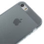 Husă transparentă pentru Apple iPhone S5 / 5S / SE (2016) - gri