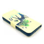 Husă cu clips magnetic, pentru Apple iPhone 5C - cerb păscând