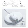 Joyroom JR-T13 căști fără fir cu carcasă de încărcare pentru iPhone / iPad - alb