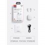 Joyroom JR-T13 căști fără fir cu carcasă de încărcare pentru iPhone / iPad - alb