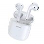 Joyroom JR-T13 căști fără fir cu carcasă de încărcare pentru iPhone / iPad - alb