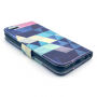 Husă pentru iPhone 6 / 6S - model cu triunghiuri colorate