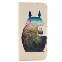 Husă cu sloturi pentru carduri, pentru Apple iPhone 6 / 6S - Totoro