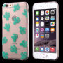 Carcasă transparentă pentru Apple iPhone 6 / 6S - cactuşi simpatici