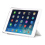 Carcasă / husă Smart curcubeu, cu funcţie sleep şi stativ, pentru Apple iPad 9,7" (2017) / iPad 2018 - alb-negru