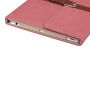 Husă de lux din piele PU, cu cataramă, pentru Apple iPad 4 / 3 / 2 - roz