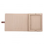 Husă de lux din piele PU, cu cataramă, pentru Apple iPad 4 / 3 / 2 - maro
