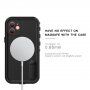 RedPepper husă anti-șoc rezistent la apă cu încărcare MagSafe pentru iPhone 12 mini - negru