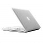 Husă transparent mată pentru MacBook Pro 15" (A1286) - alb