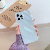 Husă de protecție rezistentă la impact cu efect holografic pentru iPhone 11 Pro Max - alb