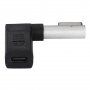 Reducție de la USB-C la MagSafe (formă de L) pentru MacBook - negru