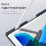 DUX DUCIS carcasă cu tastatură, touchpad și spațiu pentru Apple Pencil pentru iPad 10,2" (2019-2021) / Air 3 (2019) / Pro 10,5" - negru