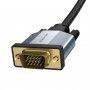 Baseus cablu de conectare împletit VGA male / VGA male - 1 m - negru