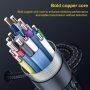 Baseus cablu de conectare împletit VGA male / VGA male - 2 m - negru