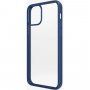 PanzerGlass ClearCase husă antibacteriană pentru Apple iPhone 12 Pro Max - albastru