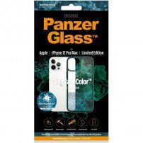 PanzerGlass ClearCase husă antibacteriană pentru Apple iPhone 12 Pro Max - verde