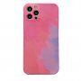 Husă de protecție din silicon pentru iPhone 11 Pro Max - roz-mov