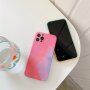 Husă de protecție din silicon pentru iPhone 12 Pro - turcoaz-gri