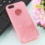 Carcasă sclipitoare pentru iPhone 5 / 5S / SE (2016) - roz