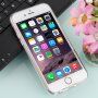 Carcasă sclipitoare pentru iPhone 6 / 6S - argintiu