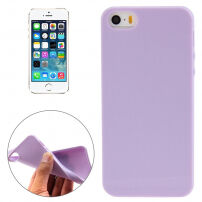 Carcasă lucioasă din gel, pentru Apple iPhone 5 / 5S / SE (2016) - violet deschis