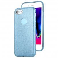 Carcasă sclipitoare pentru iPhone 7 / 8 / SE (2020/2022) - albastru