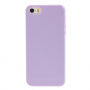 Carcasă lucioasă din gel, pentru Apple iPhone 5 / 5S / SE (2016) - violet deschis