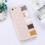 Carcasă pentru iPhone 6 / 6S - roz deschis cu pisici