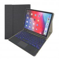 Carcasă cu tastatură bluetooth detașabilă și touchpad pentru iPad Pro 12,9" (2018/2020) - gri